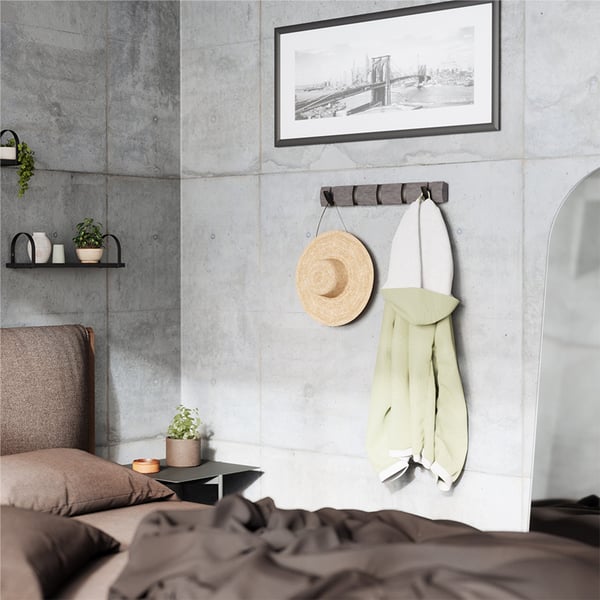 Κρεμάστρα με 5 άγκιστρα Flip Gray-Pewter Umbra 